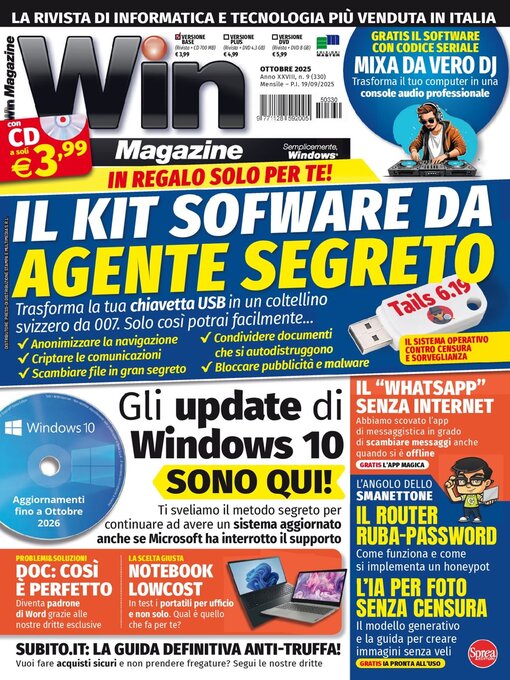 Title details for Win magazine by Sprea S.p.A. - Available